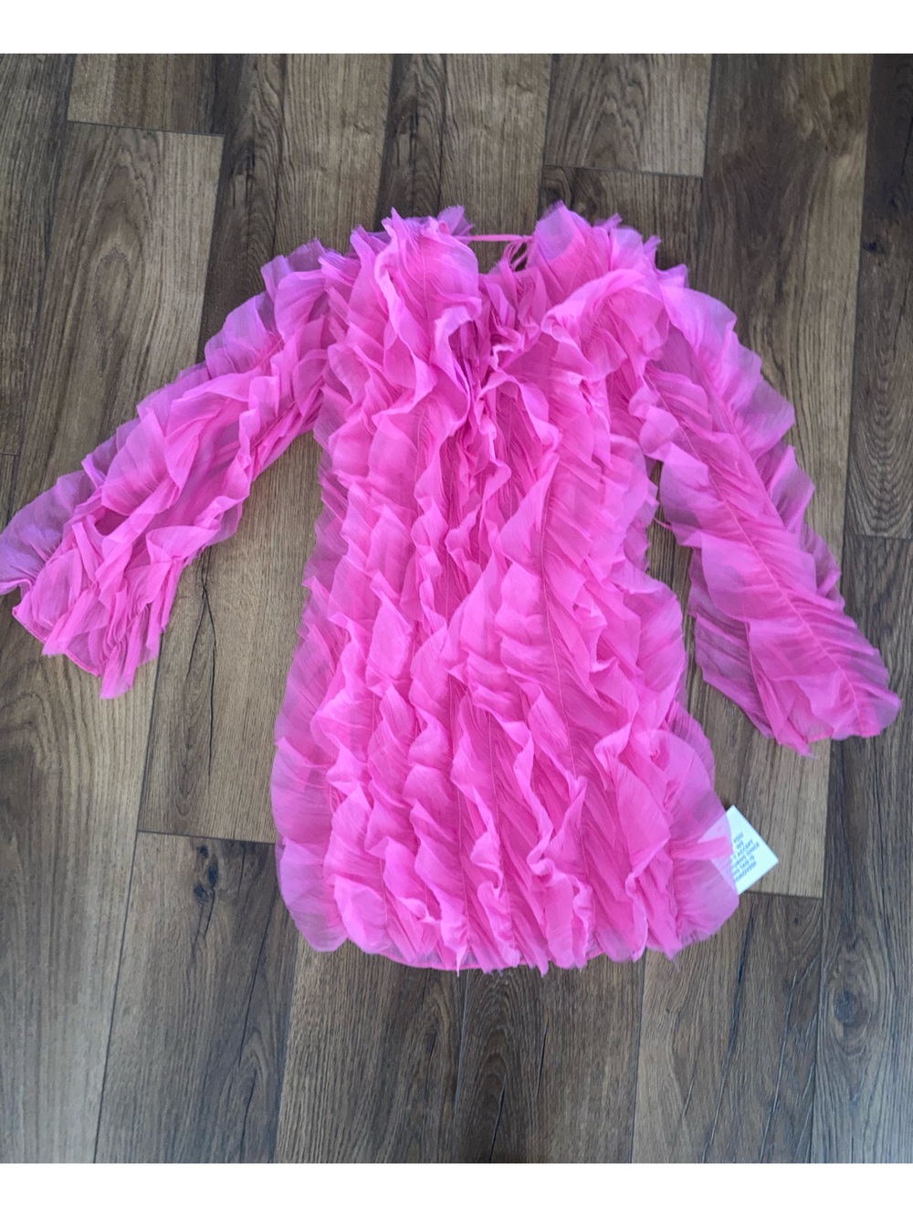 ASOS women’s Ruffled Pink Dress new size 0